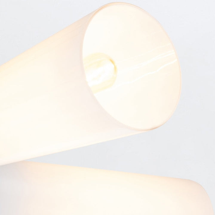 Elstead KRISTY-4P-DG-OPAL Kristy 4 Light Pendant Distressed Gold