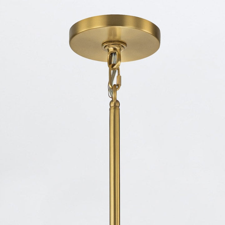Elstead MARVELE10-AB-OPAL Marvele 10 Light Chandelier Aged Brass