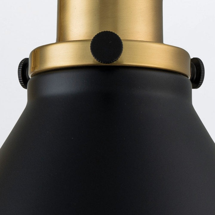 Elstead PV1-AB-MB Provence 1 Light Wall Light Aged Brass & Matte Black