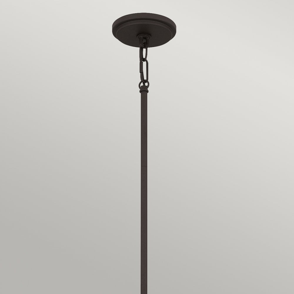 Quoizel QZ-BRECKEN-2P-AB-OPAL Brecken 2 Light Pendant Aged Brass and Cased Opal glass Shade
