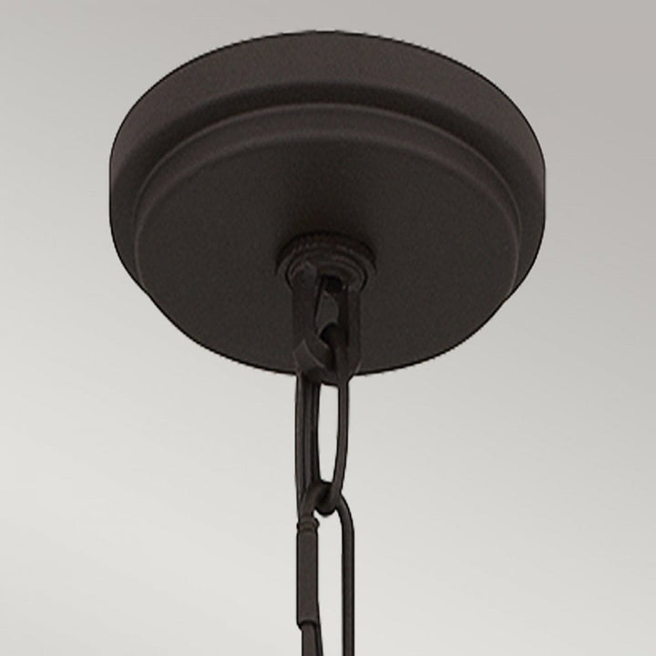 Quoizel QZ-BRECKEN-2P-OZ-OPAL Brecken 2 Light Pendant Old Bronze and faux Alabaster glass Shade