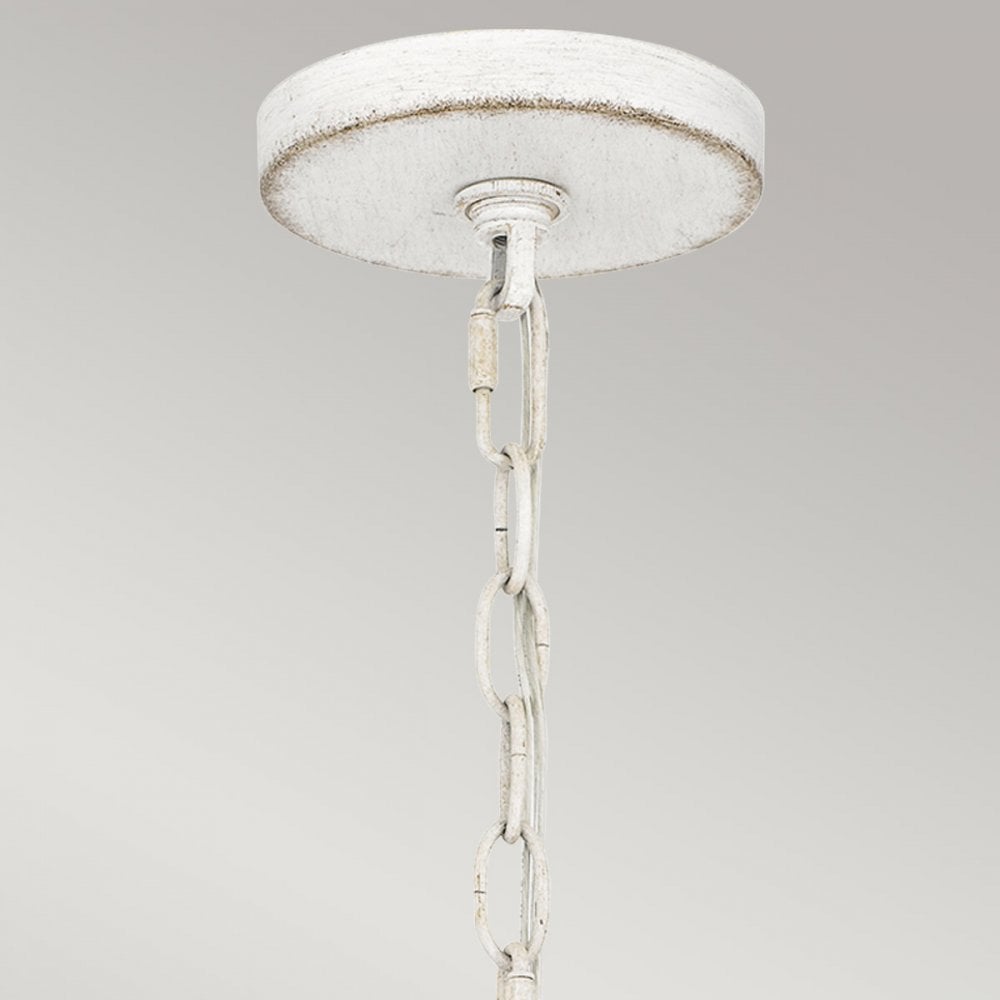 Quoizel QZ-LINDENDALE-P-AWH Lindendale 1 Light Pendant Antique White
