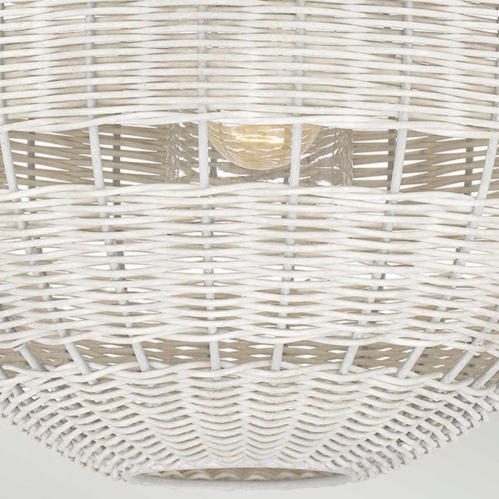 Quoizel QZ-LINDENDALE-P-AWH Lindendale 1 Light Pendant Antique White
