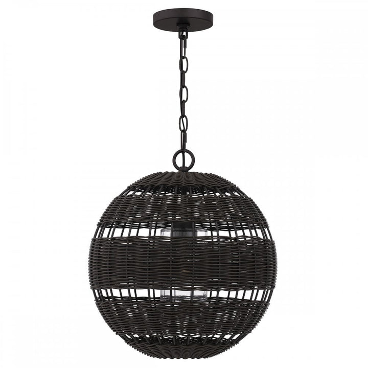Quoizel QZ-LINDENDALE-P-WT Lindendale 1 Light Pendant Western Bronze