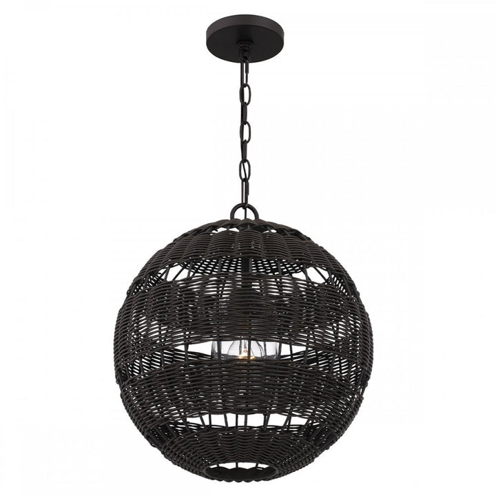 Quoizel QZ-LINDENDALE-P-WT Lindendale 1 Light Pendant Western Bronze