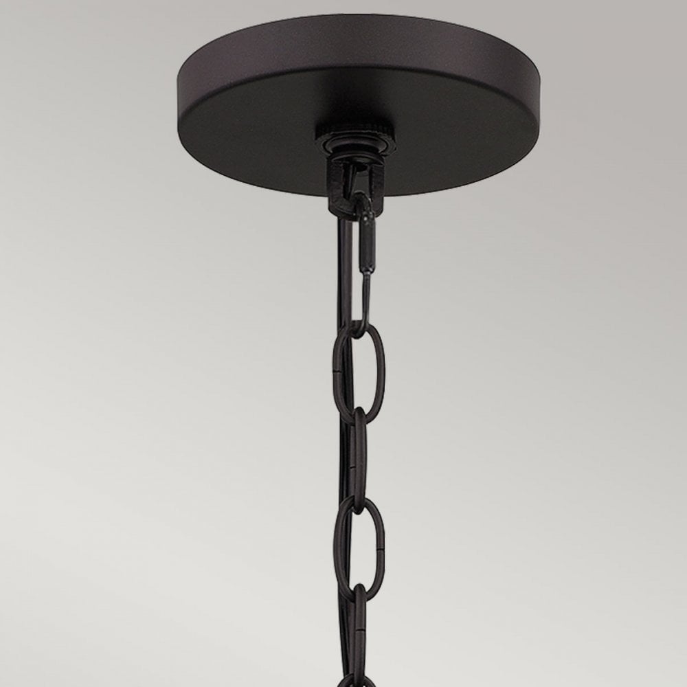 Quoizel QZ-LINDENDALE-P-WT Lindendale 1 Light Pendant Western Bronze
