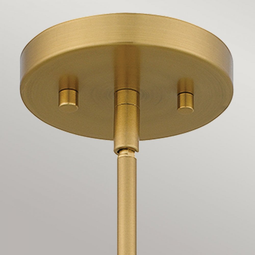 Quoizel QZ-MEJIA-1P-S-AB Mejia 1 Light Pendant Aged Brass, Textured White Steel Shade