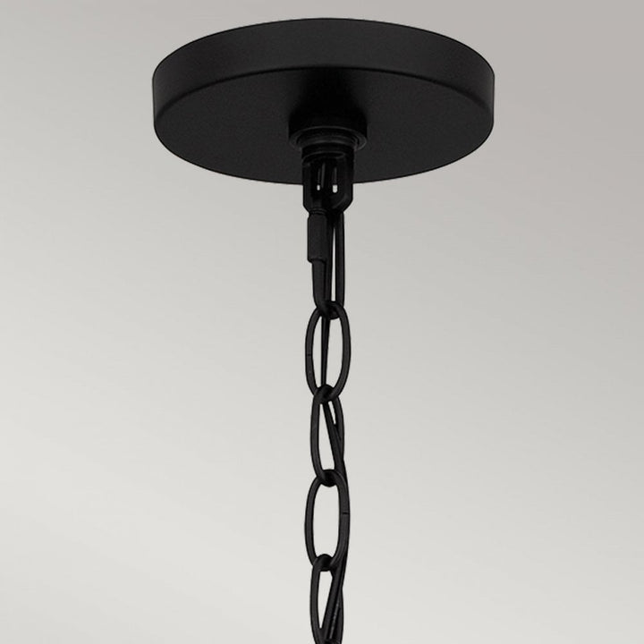 Quoizel QZ-TETON-5P-MBK Teton 5 Light Pendant Matte Black