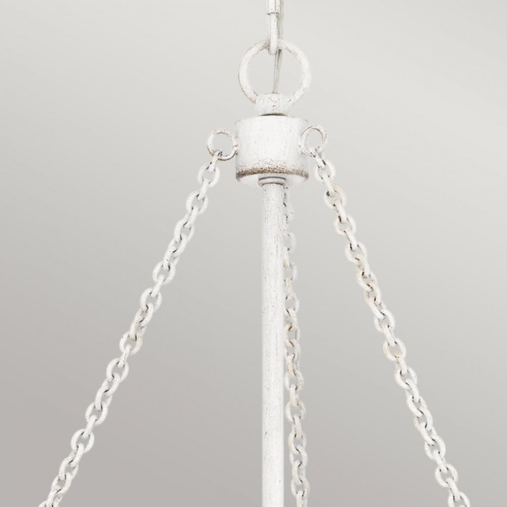 Quoizel QZ-WAYLON-4P-AWH Waylon 4 Light Pendant Antique White