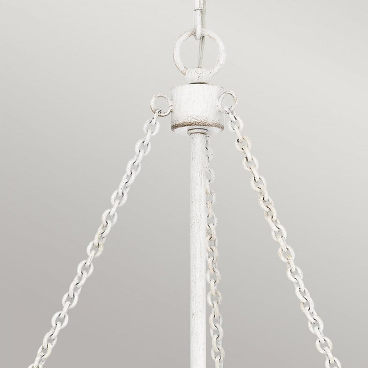 Quoizel QZ-WAYLON-4P-AWH Waylon 4 Light Pendant Antique White