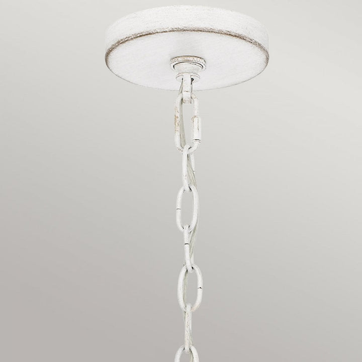 Quoizel QZ-WAYLON-4P-AWH Waylon 4 Light Pendant Antique White