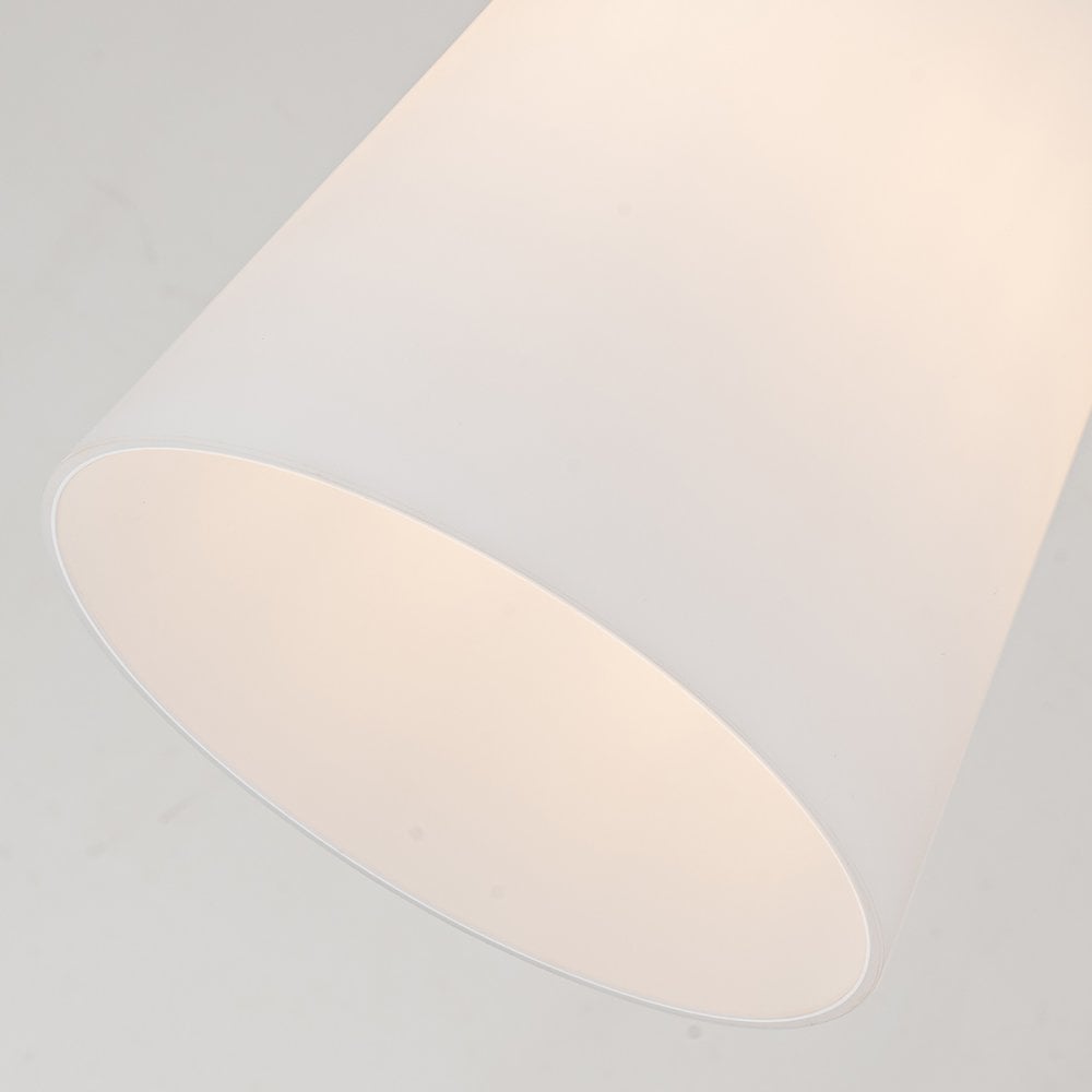 Elstead STARING-MP-DG-OPAL Staring 1 Light Mini Pendant Distressed Gold
