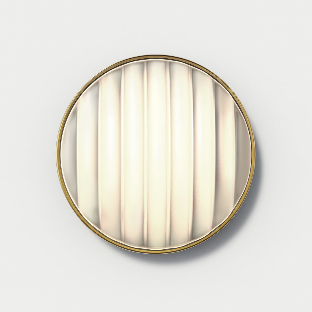 Astro 1032018 Montreal Round 300 Outdoor Wall Light PVD Brushed Brass