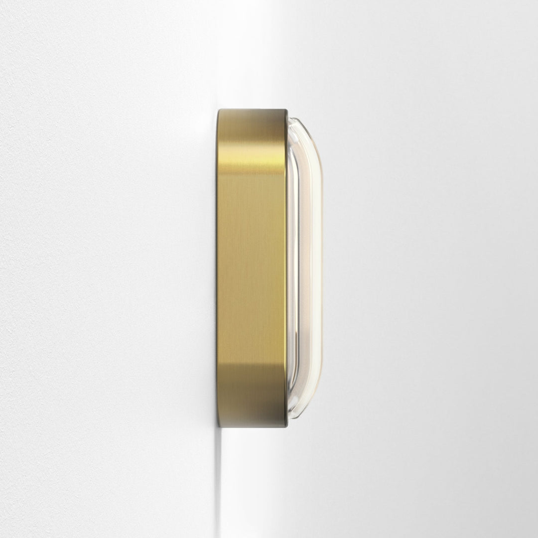Astro 1032019 Montreal Oval Outdoor Wall Light PVD Brushed Brass