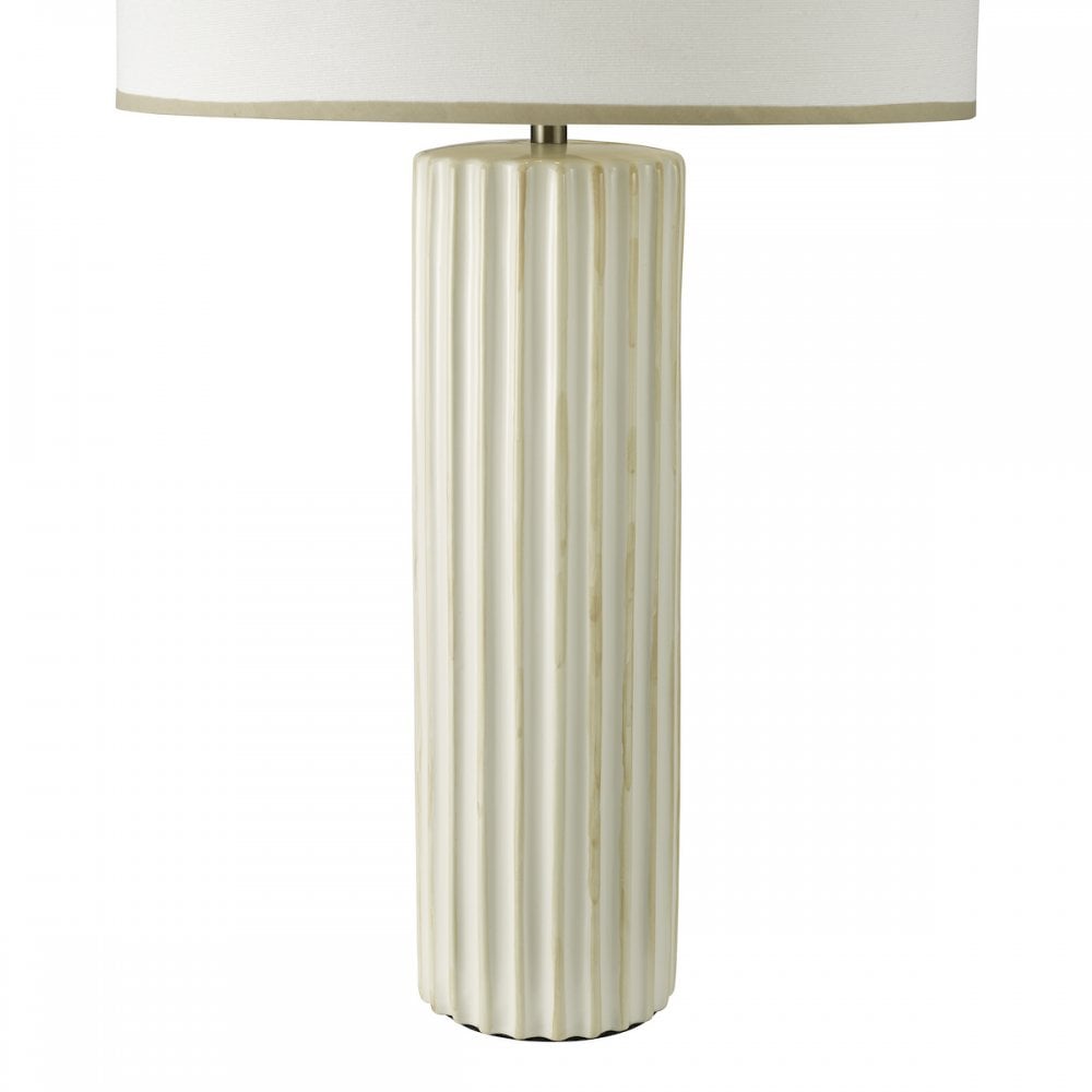 Dar IDE4229 Idella Table Lamp Taupe With Shade