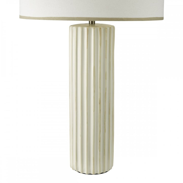 Dar IDE4229 Idella Table Lamp Taupe With Shade