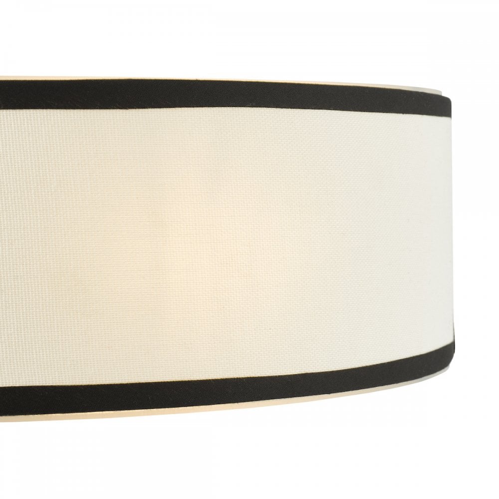 Dar JEM0722 Jemima Wall Light White and White Frosted Acrylic With Shade