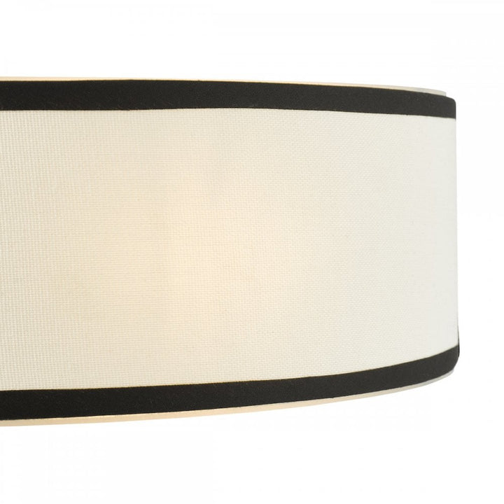 Dar JEM0722 Jemima Wall Light White and White Frosted Acrylic With Shade