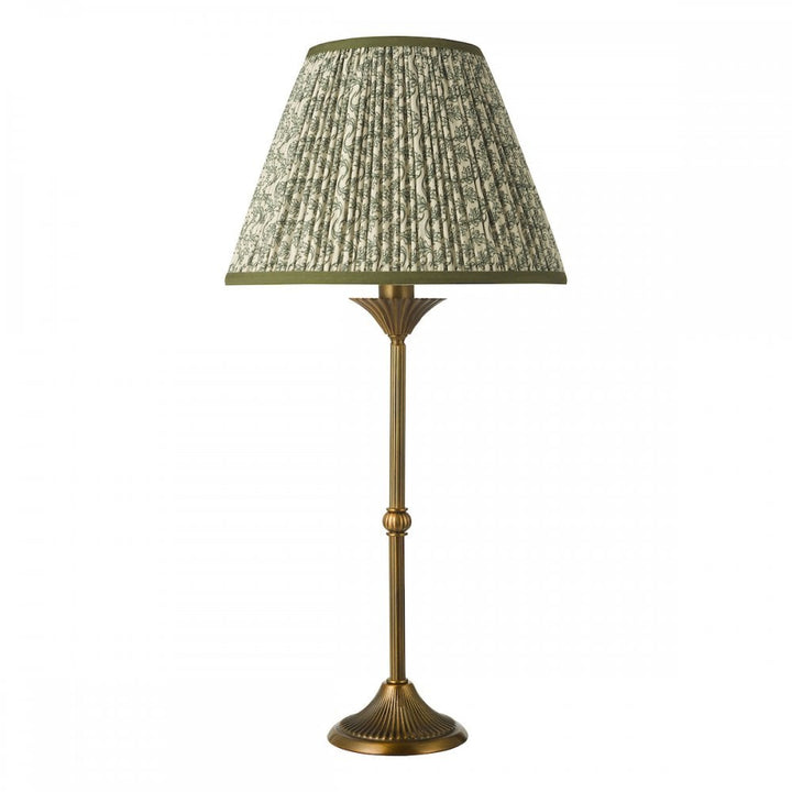 Dar LYD4263-EST1024 Lydian Table Lamp Antique Bronze With Shade