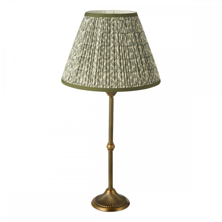 Dar LYD4263-EST1024 Lydian Table Lamp Antique Bronze With Shade