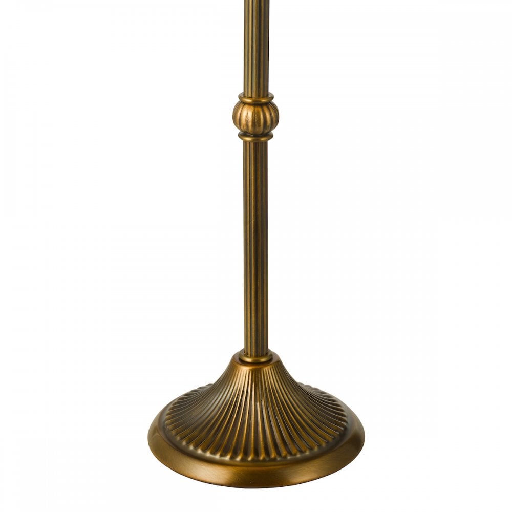 Dar LYD4263-EST1024 Lydian Table Lamp Antique Bronze With Shade