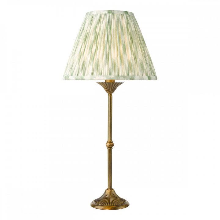 Dar LYD4263-IKA1024 Lydian Table Lamp Antique Bronze With Shade