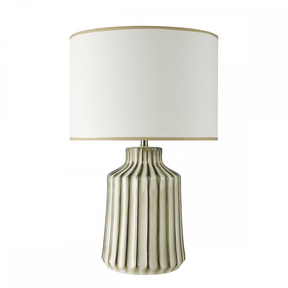 Dar NED4229-IDE142 Nedra Table Lamp Natural With Shade