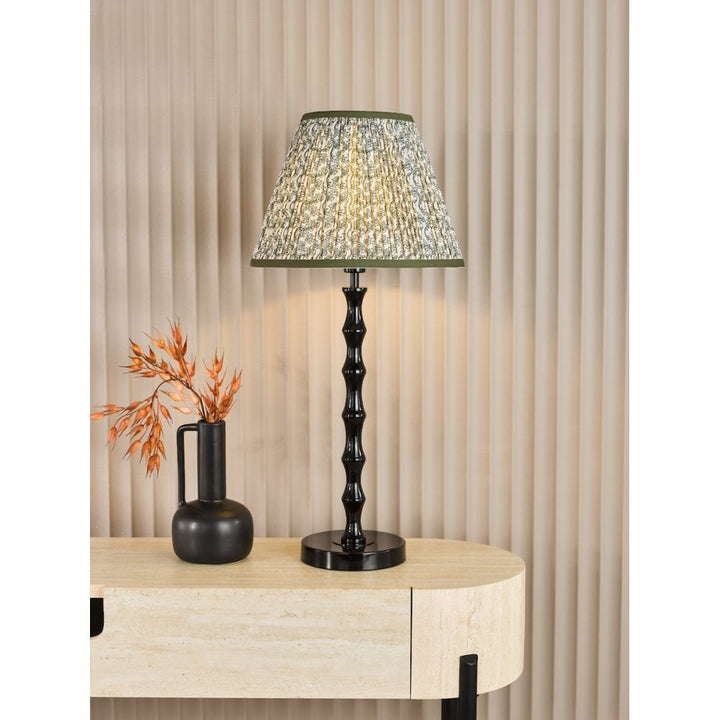 Dar SIY4222-EST1224 Siyanda Table Lamp Black With Shade