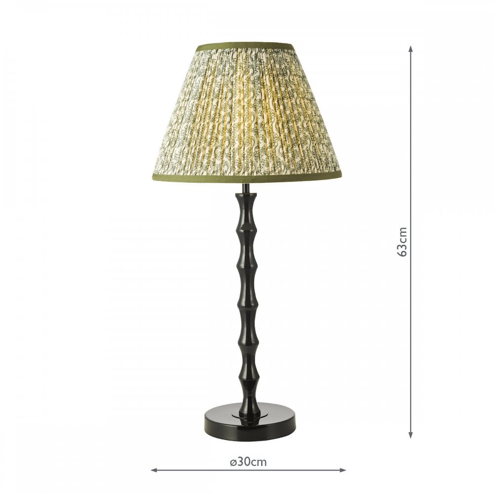 Dar SIY4222-EST1224 Siyanda Table Lamp Black With Shade