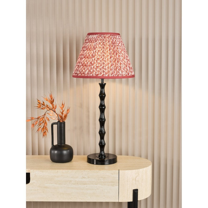 Dar SIY4222-EST1225 Siyanda Table Lamp Black With Shade