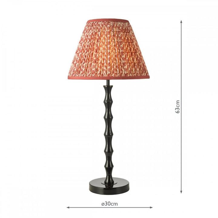 Dar SIY4222-EST1225 Siyanda Table Lamp Black With Shade