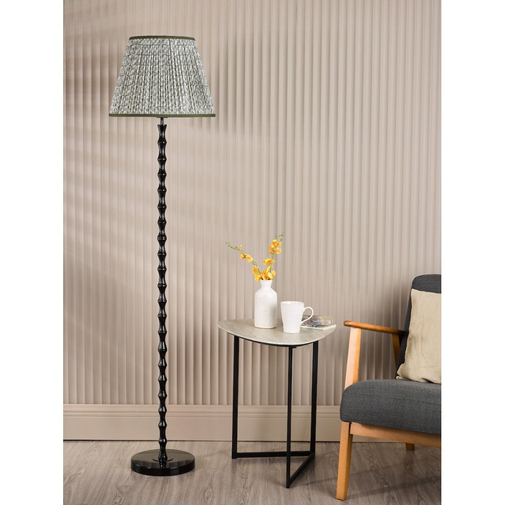Dar SIY4922-EST1624 Siyanda Floor Lamp Black With Shade