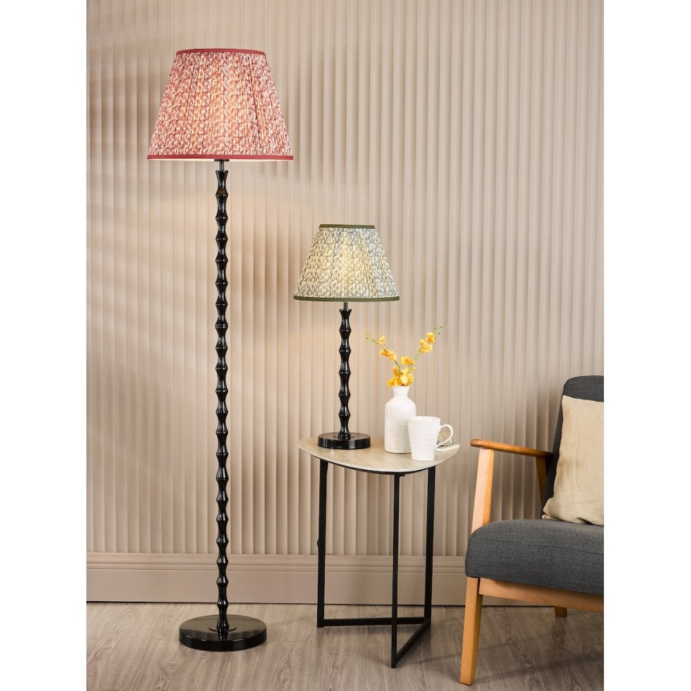 Dar SIY4922-EST1625 Siyanda Floor Lamp Black With Shade