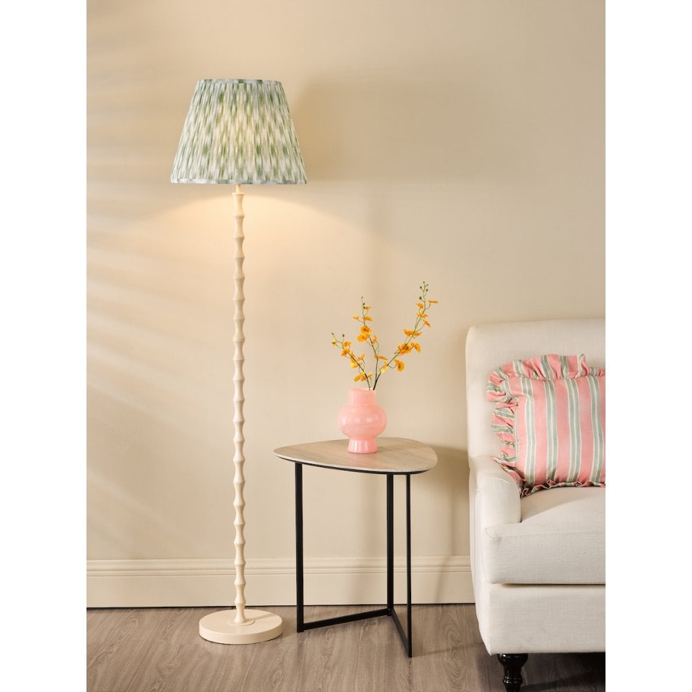 Dar SIY4933-IKA1624 Siyanda Floor Lamp Cream With Shade