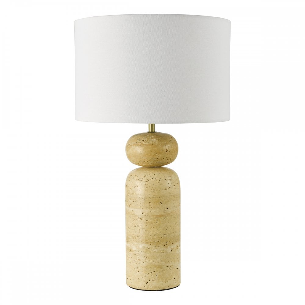 Dar SOY4229-PYR142 Soyala Table Lamp Brown With Shade