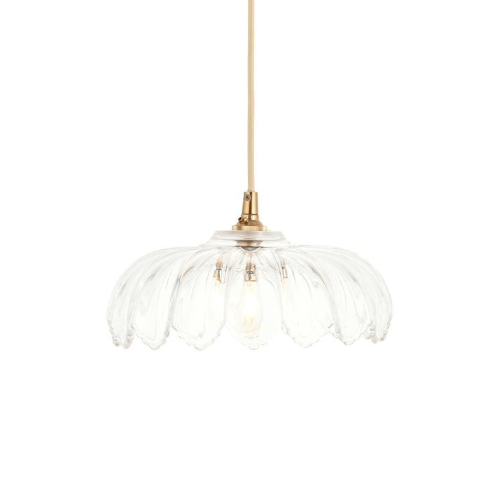 Endon 118776 Camellia Easyfit Pendant Clear Glass