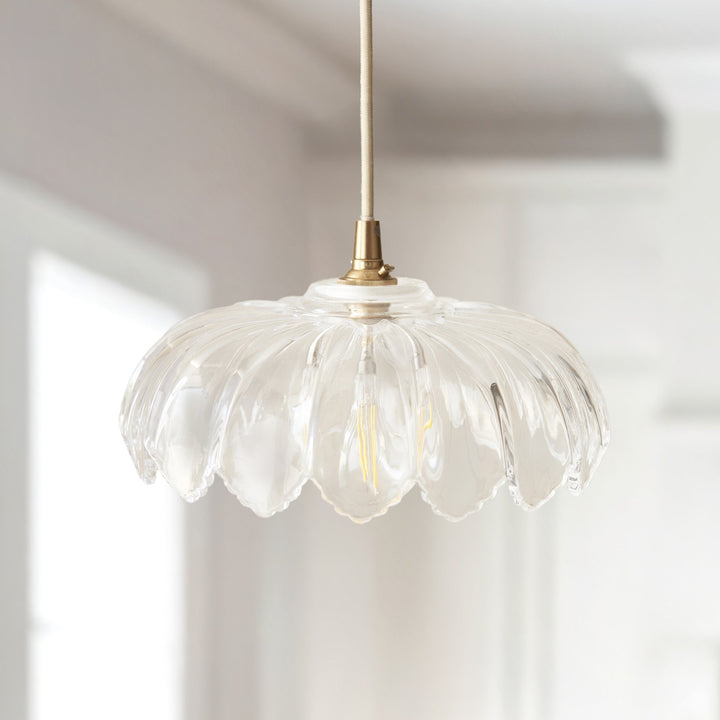 Endon 118776 Camellia Easyfit Pendant Clear Glass