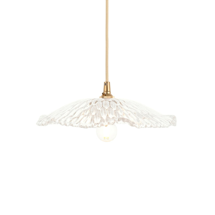 Endon 118777 Orchid Easyfit Pendant Clear Glass