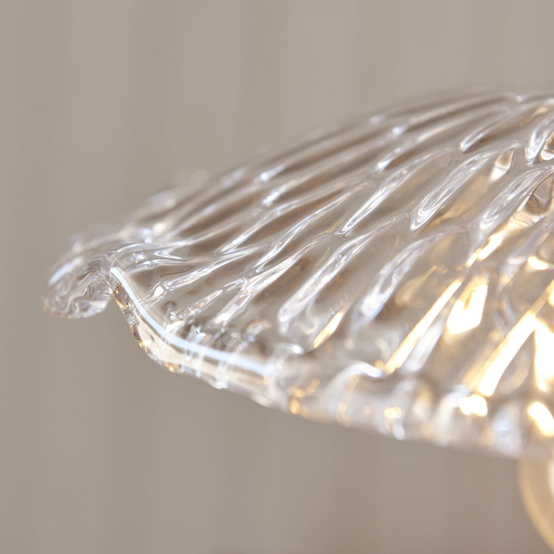 Endon 118777 Orchid Easyfit Pendant Clear Glass