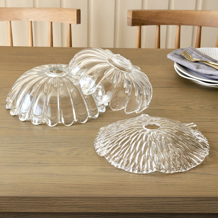 Endon 118777 Orchid Easyfit Pendant Clear Glass