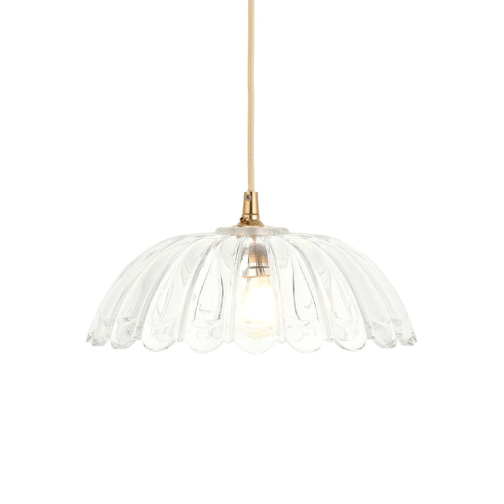Endon 118778 Carnation Easyfit Pendant Clear Glass