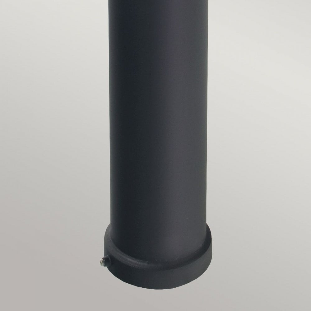 Norlys ALTA-L-E27-BLK Alta 1 Light Large Bollard Black