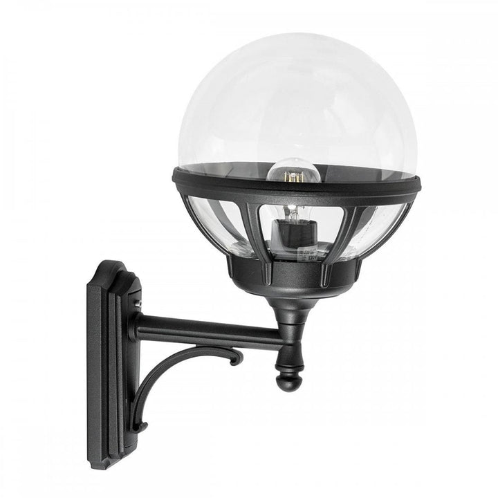 Norlys B1-BLACK-C Bologna 1 Light Up Wall Light Black