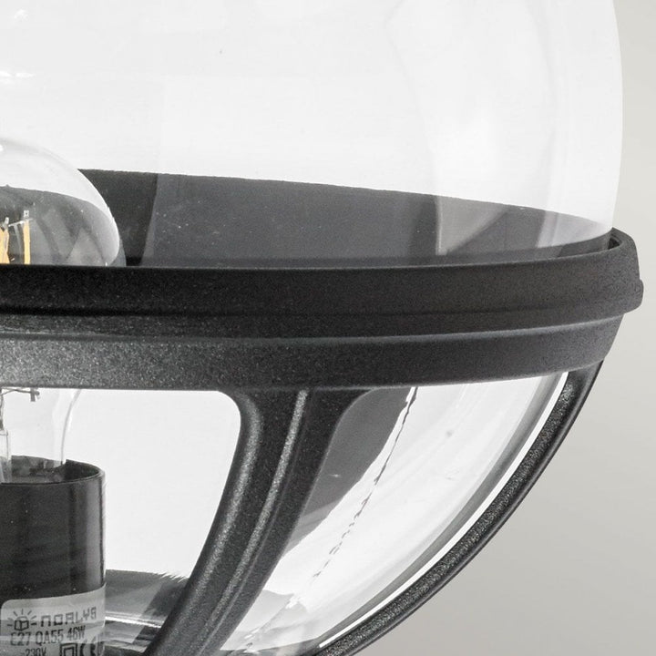 Norlys B1-BLACK-C Bologna 1 Light Up Wall Light Black
