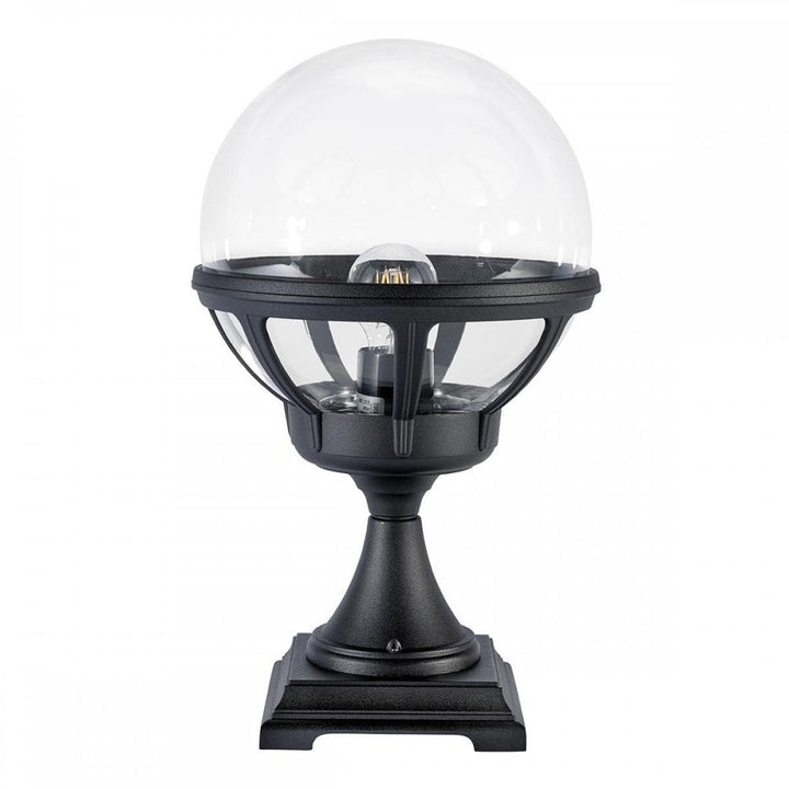 Norlys B3-BLACK-C Bologna 1 Light Pedestal Black