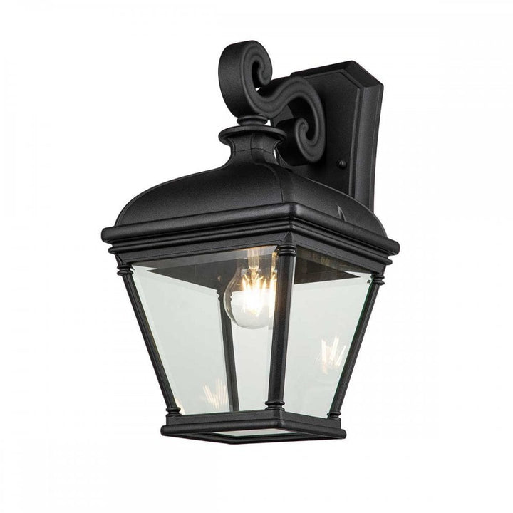 Elstead BAYVIEW-2L-BK Bayview 1 Light Large Wall Lantern Black