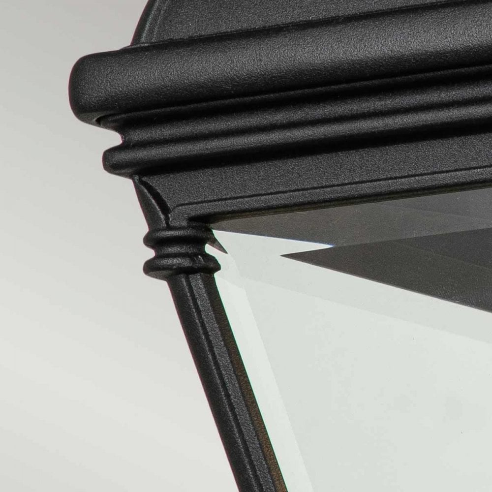 Elstead BAYVIEW-2L-BK Bayview 1 Light Large Wall Lantern Black