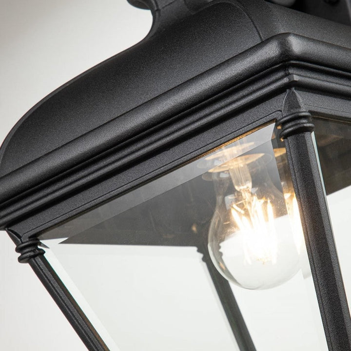 Elstead BAYVIEW-2L-BK Bayview 1 Light Large Wall Lantern Black