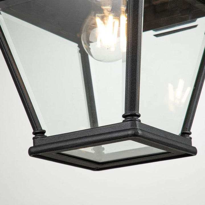 Elstead BAYVIEW-2L-BK Bayview 1 Light Large Wall Lantern Black