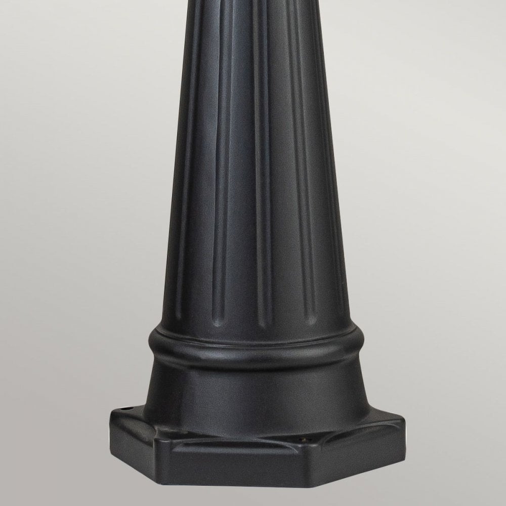 Elstead BAYVIEW-5L-BK Bayview 1 Light Lamp Post Black